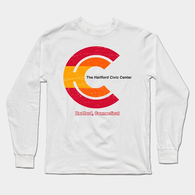 The Hartford Civic Center Long Sleeve T-Shirt by Tee Arcade